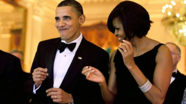 dancing Obama